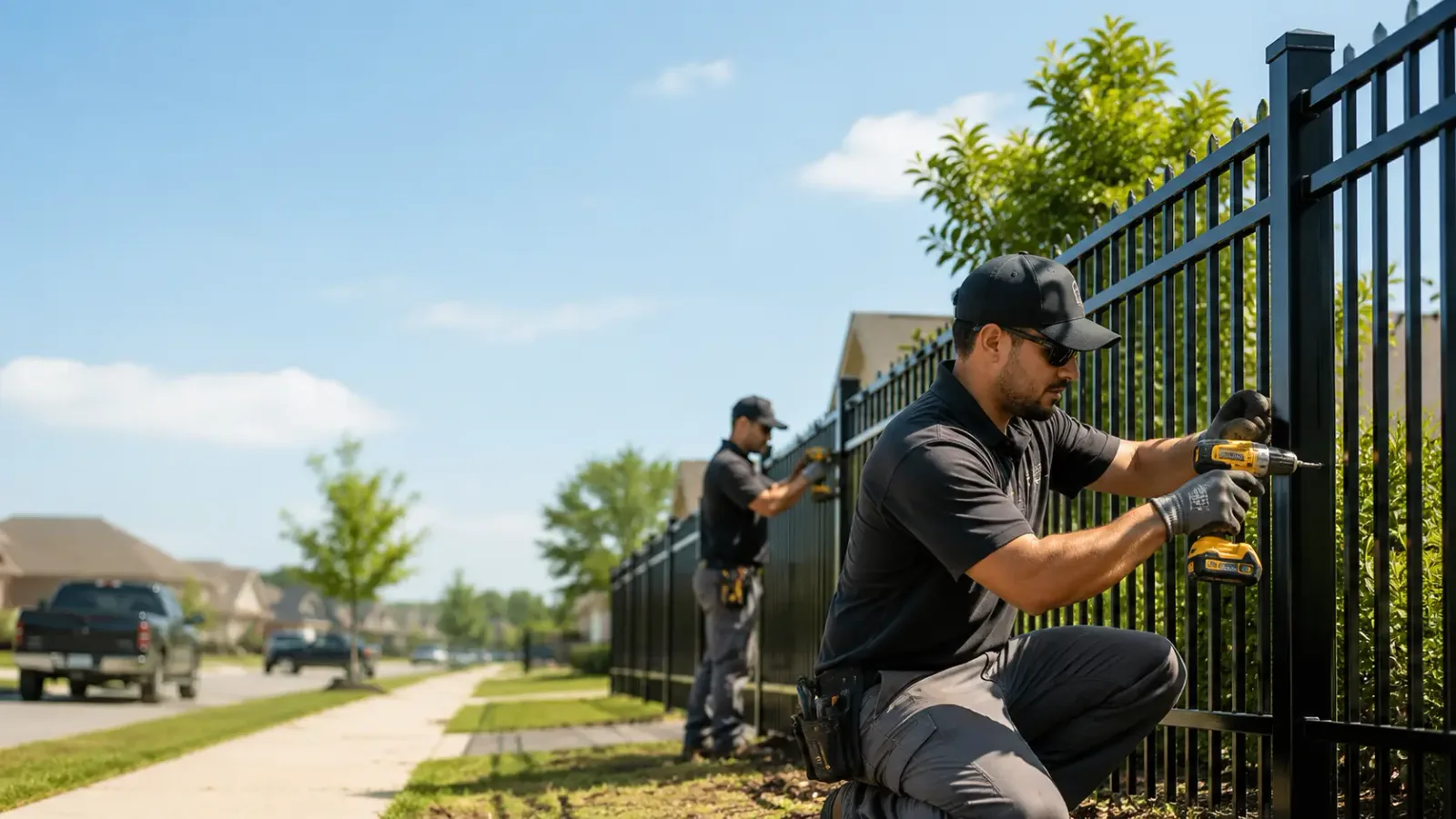 Metal Fence Installation in Bluff City, AR